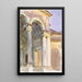 Loggia Villa Giulia Rom - John Singer Sargent — gerahmtes Bild an der Wand