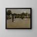 Jardins du Luxembourg au crépuscule - John Singer Sargent — gerahmtes Bild an der Wand
