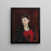 Mademoiselle Suzanne Poirson - John Singer Sargent — gerahmtes Bild an der Wand