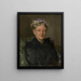 Mary Eliza Mead - John Singer Sargent — gerahmtes Bild an der Wand