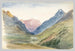 Aussicht auf Berge in Bormio - John Singer Sargent — Ansicht des Kunstwerks