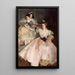 Mme Carl Meyer e i suoi figli - John Singer Sargent — quadro incorniciato alla parete