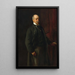 Peter A B Widener - John Singer Sargent — gerahmtes Bild an der Wand
