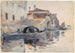 Ponte Panada Fondamenta Nuove Venezia - John Singer Sargent — vista dell’opera