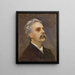 Ritratto di Gabriel Fauré - John Singer Sargent — quadro incorniciato alla parete