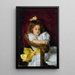 Ritratto di Charlotte Cram - John Singer Sargent — quadro incorniciato alla parete