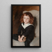 Ritratto di Laurence Millet - John Singer Sargent — quadro incorniciato alla parete