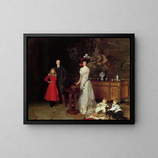 John Singer Sargent - Sir George Sitwell Lady Ida Sitwell and Family.webp