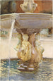 Fontaine espagnole - John Singer Sargent — Ansicht des Kunstwerks