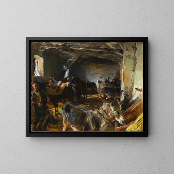 Stalla a Cuenca - John Singer Sargent — quadro incorniciato alla parete