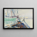 Estate sulla Giudecca - John Singer Sargent — quadro incorniciato alla parete