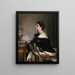 Sybil Frances Grey, später Lady Eden - John Singer Sargent — gerahmtes Bild an der Wand