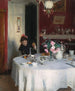 Das Frühstückstisch - John Singer Sargent — Ansicht des Kunstwerks