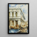 La Libreria - John Singer Sargent — quadro incorniciato alla parete