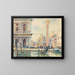La Piazzetta - John Singer Sargent — gerahmtes Bild an der Wand