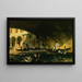 Le Rialto, Venedig - John Singer Sargent — gerahmtes Bild an der Wand
