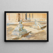 Die Terrasse in La Granja - John Singer Sargent — gerahmtes Bild an der Wand