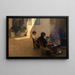 Die Perlenweber von Venedig - John Singer Sargent — gerahmtes Bild an der Wand