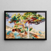 Trees - John Singer Sargent — framed artwork on a wall