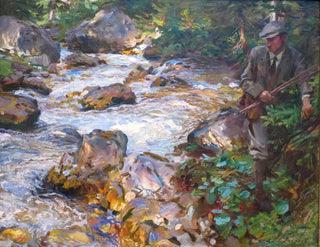 John Singer Sargent - Trout Stream in the Tyrol.webp