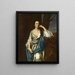 Catherine Greene - John Singleton Copley — gerahmtes Bild an der Wand