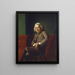 Éléazar Tyng - John Singleton Copley — gerahmtes Bild an der Wand