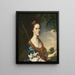 Elizabeth Gray Otis Mme Samuel Alleyne Otis - John Singleton Copley — quadro incorniciato alla parete