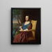 Elizabeth Storer Smith - John Singleton Copley — gerahmtes Bild an der Wand
