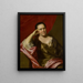 Mme John Scollay, Mercy Greenleaf - John Singleton Copley — gerahmtes Bild an der Wand