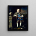 Portrait eines Jungen - John Singleton Copley — gerahmtes Bild an der Wand