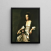 Portrait von Mme John Stevens, Judith Sargent, später Mme John Murray - John Singleton Copley — gerahmtes Bild an der Wand