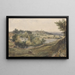 Vallée de la Santé, Hampstead - John Thomas Smith — framed artwork on a wall