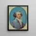 Joseph Ceracchi - John Trumbull — framed artwork on a wall