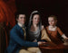 di Jonathan Trumbull Jr con Mme Trumbull Eunice Backus e Faith Trumbull - John Trumbull — vista dell’opera