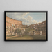Vue intérieure du Colisée, Rome - John Warwick Smith — gerahmtes Bild an der Wand
