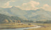 Carnedd Llewelyn and Carnedd David Carnarvonshire seen across the Ogwen River - John Warwick Smith — artwork view