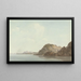 Côte près de Sorrente - John Warwick Smith — gerahmtes Bild an der Wand