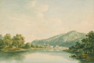 John Warwick Smith - The lower end of Lake Windermere.webp