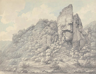 Rochers dans le Derbyshire - John Webber — vista dell’opera
