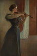 Portrait de Kathleen Cowan - John White Alexander — vista dell’opera