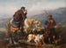 Jäger am Flussufer - John William Bottomley — Ansicht des Kunstwerks