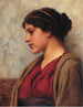 Una bellezza classica, Pensieri lontani - John William Godward — vista dell’opera