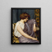 Briséis - John William Godward — gerahmtes Bild an der Wand