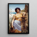 Danseuse ionienne - John William Godward — quadro incorniciato alla parete