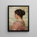 Marcella - John William Godward — gerahmtes Bild an der Wand