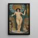 Studio di Campaspe - John William Godward — quadro incorniciato alla parete