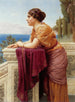 Le Belvédère - John William Godward — vista dell’opera
