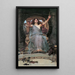 Circé offering the cup to Ulysses - John William Waterhouse — gerahmtes Bild an der Wand