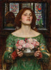 Pflücken Sie die Rosenknospen, solange es Mai ist - John William Waterhouse — Ansicht des Kunstwerks