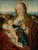 Madone à la poire - Joos van Cleve — Ansicht des Kunstwerks
